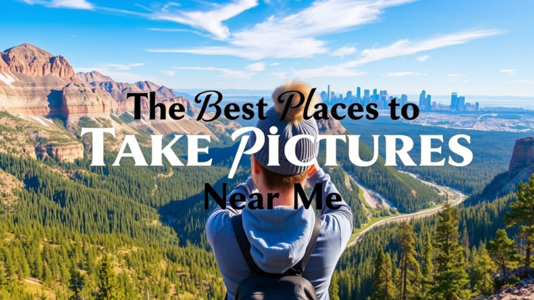 Best Places to Take Pictures Near Me