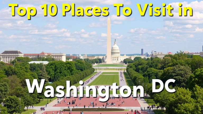 Places To Visit In Washington DC